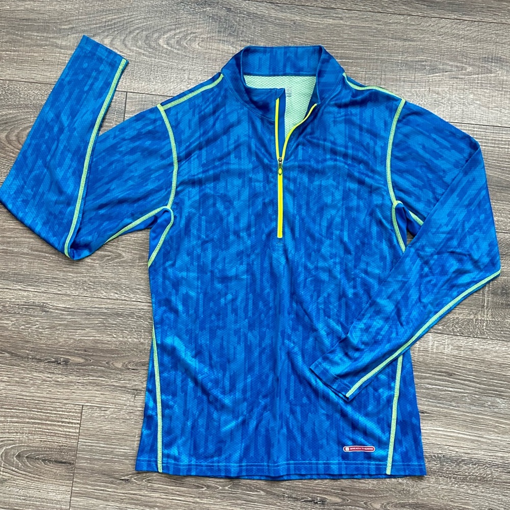 Mizuno Breath Thermo Half-Zip Running Shirt, L